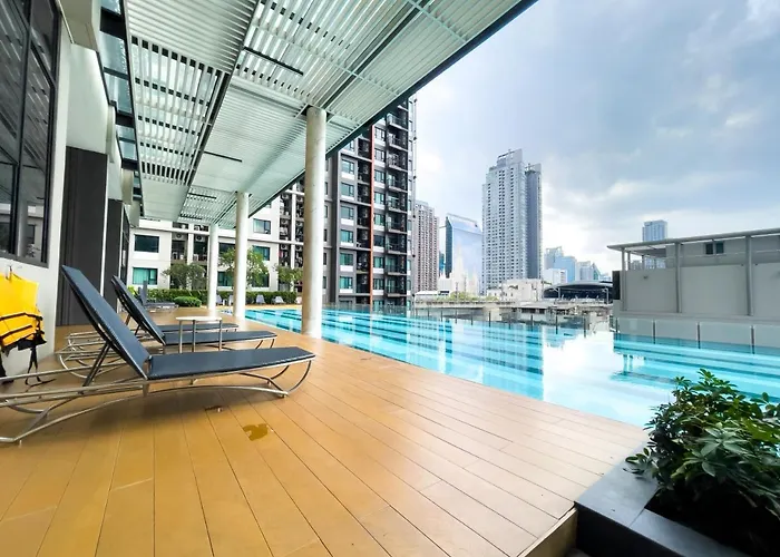 150 M To Mrt L Workspace And Kitchen L Suana L Sontana Apartamento *