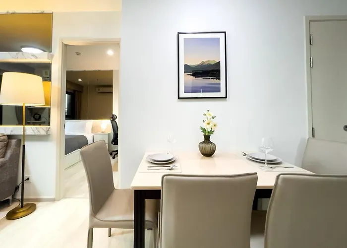 150 M To Mrt L Workspace And Kitchen L Suana L Sontana * Banguecoque