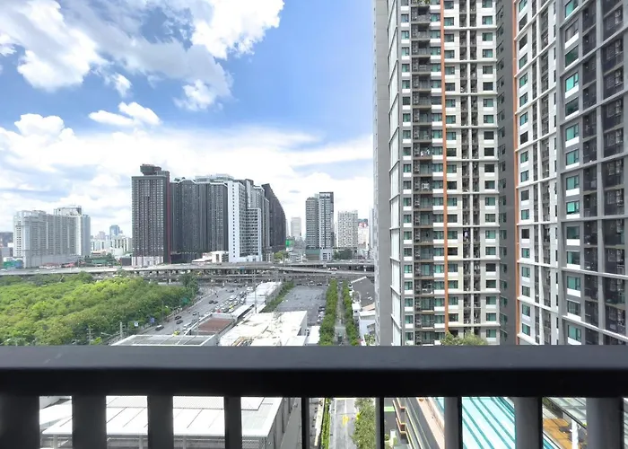 150 M To Mrt L Workspace And Kitchen L Suana L Sontana Apartamento Banguecoque