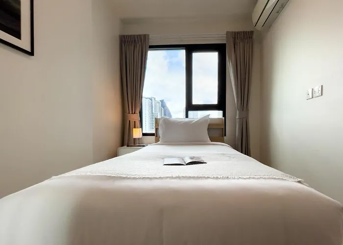 150 M To Mrt L Workspace And Kitchen L Suana L Sontana Apartamento