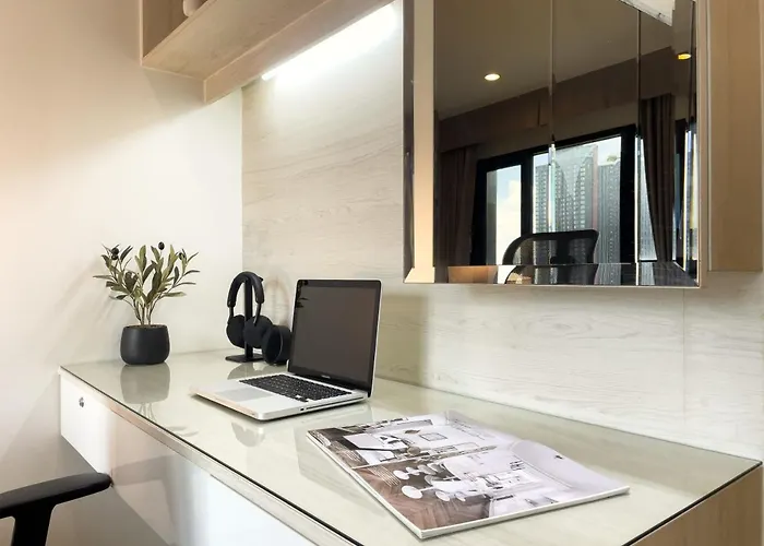 150 M To Mrt L Workspace And Kitchen L Suana L Sontana Apartamento *